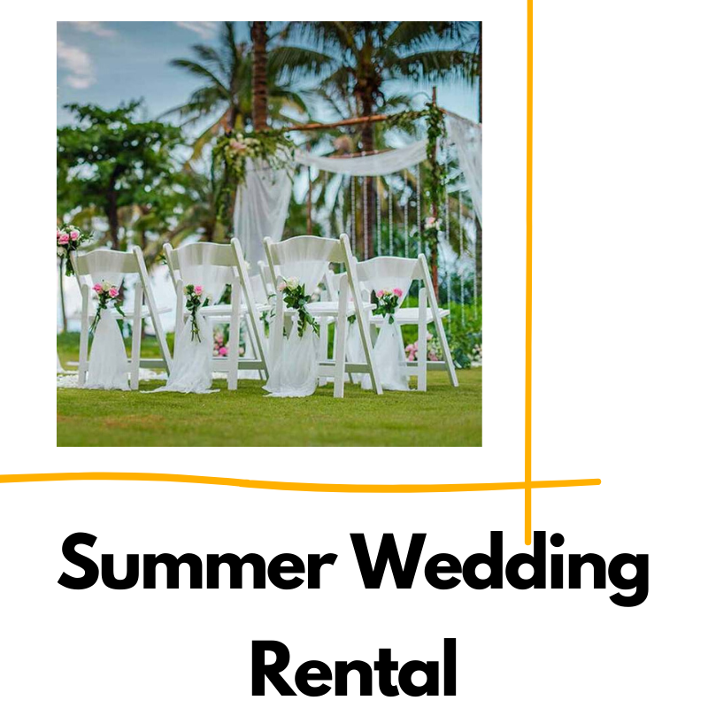 Summer Wedding Rentals