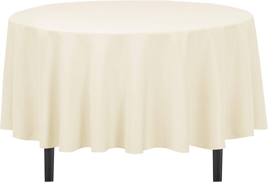 90 Round Linen