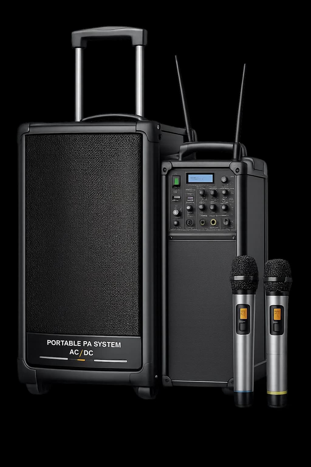 Portable PA System AC/DC