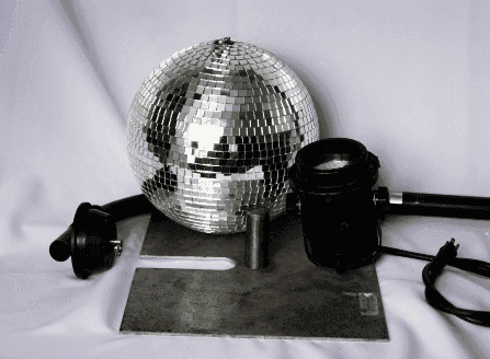 Mirror ball w/stand