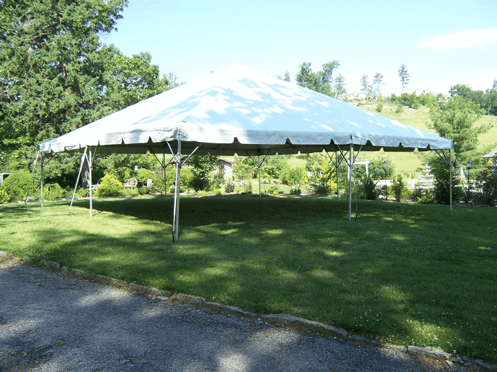 30’ x 30’ Frame Tent (Seats 90)