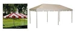10’ x 20’ Frame Tent (Seats 20)