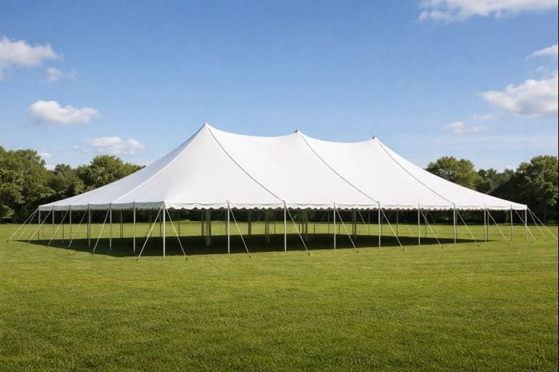 60’ x 60’ Pole Tent (Seats 360)
