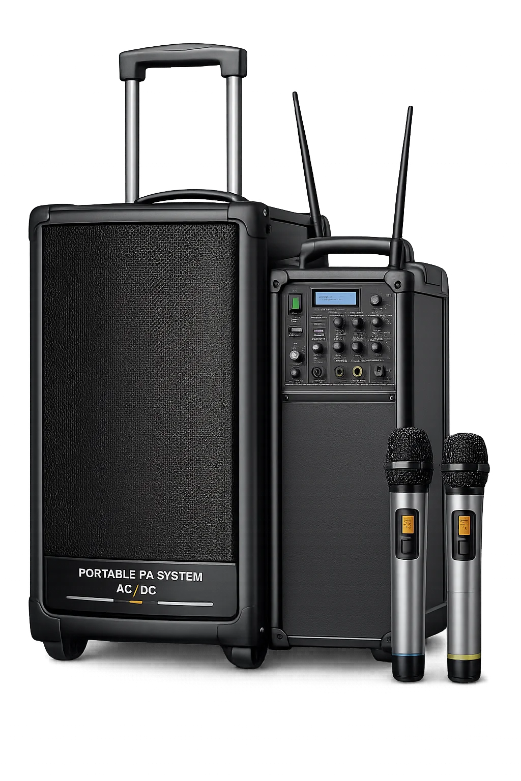 Portable PA System AC/DC
