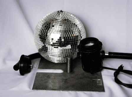 Mirror ball w/stand